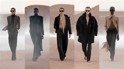 sfilata yves saint laurent deserto|In the Desert of Morocco, Saint Laurent Felt Right at Home .